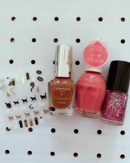 ITGグリッターネイル/DAISO/マニキュアを使ったクチコミ(2枚目)