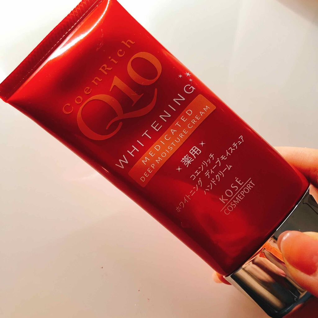薬用ホワイトニング ハンドクリーム ディープモイスチュア/コエンリッチQ10/ハンドクリームを使ったクチコミ(1枚目)