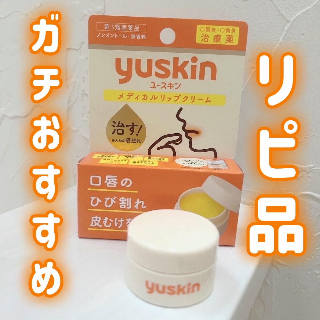 ユースキン メディカルリップクリーム 　(医薬品)/ユースキン/その他を使ったクチコミ（1枚目）