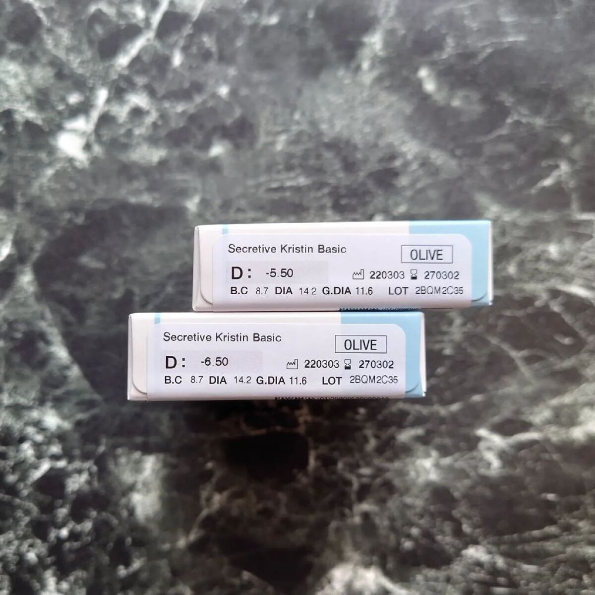 Secretive Kristen/Hapa kristin/カラーコンタクトレンズを使ったクチコミ（3枚目）