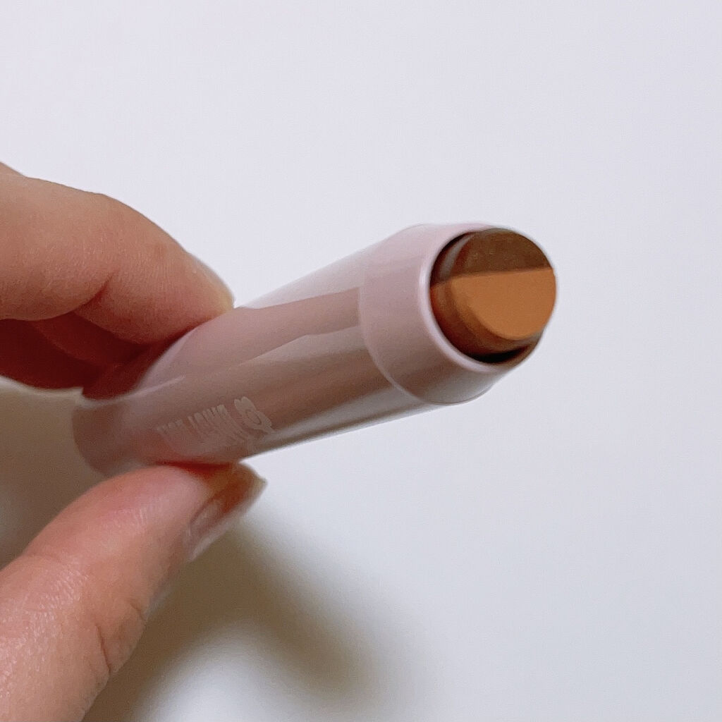 デュアル カラー スティック BR-01（ココアブラウン）/DAISY DOLL by MARY QUANT/スティックアイシャドウを使ったクチコミ（3枚目）