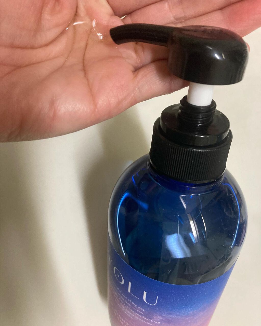 カームナイトリペアシャンプー/トリートメント/YOLU/市販シャンプーを使ったクチコミ(2枚目)