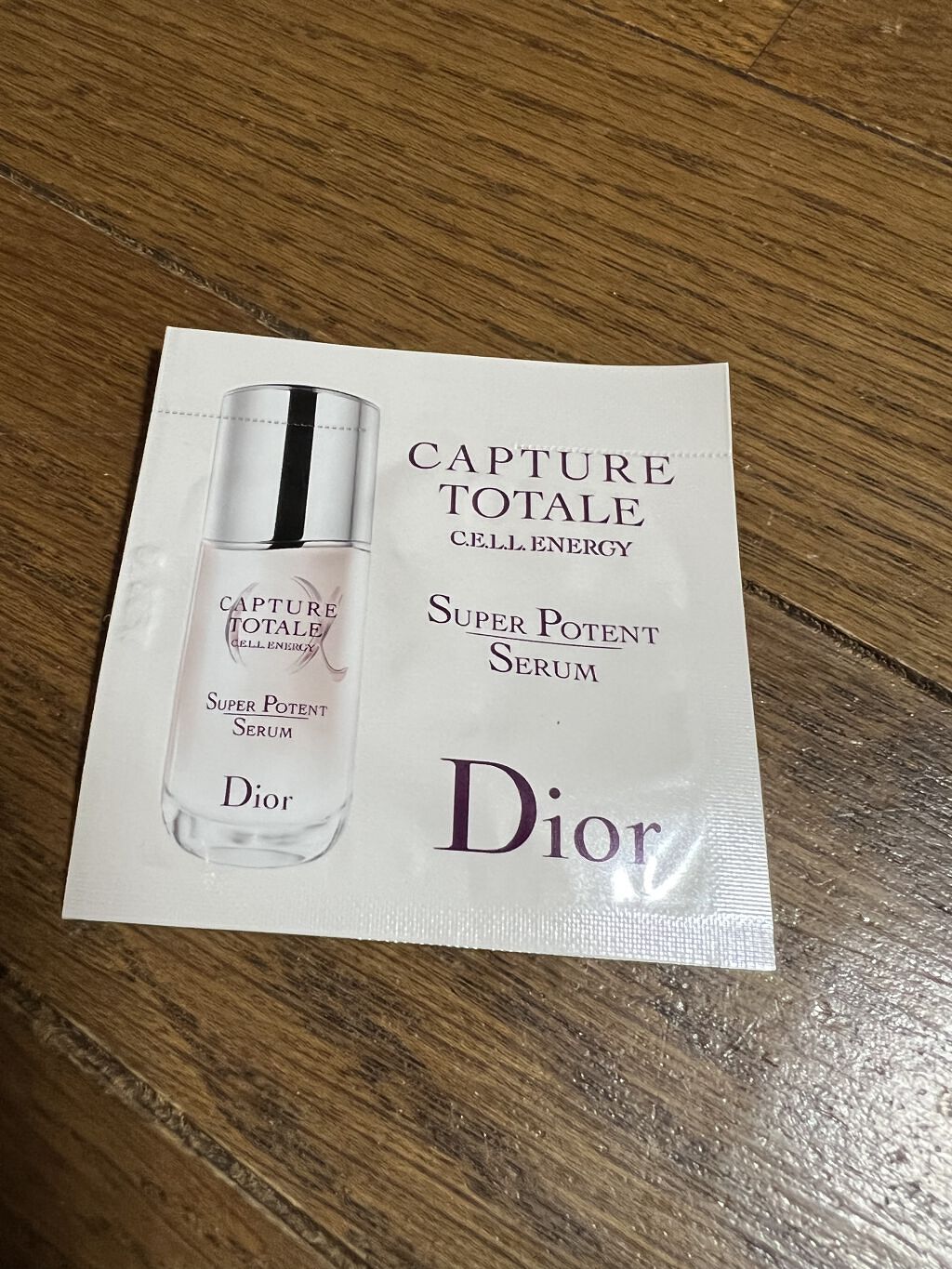 【旧】カプチュール トータル セル ENGY スーパー セラム/Dior/美容液を使ったクチコミ（1枚目）