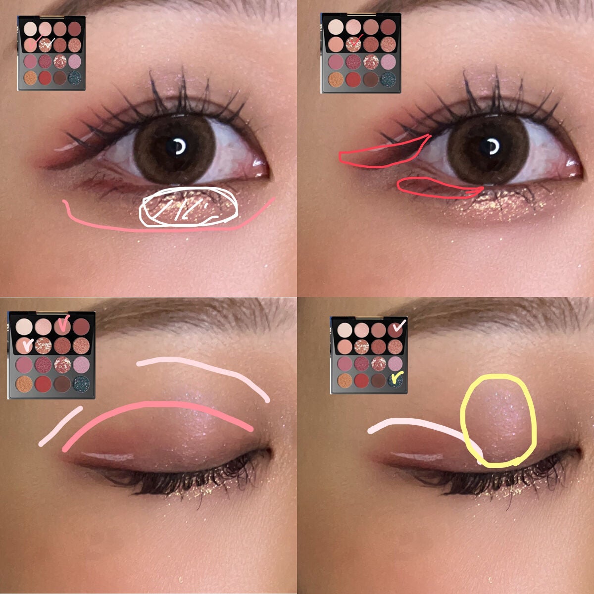 大英博物館 エジプトシリーズ アイシャドウパレット/ZEESEA/アイシャドウパレットを使ったクチコミ(2枚目)