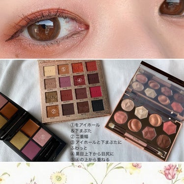 CHARM 16 COLOR EYESHADOW PALETTE/IMAGIC/アイシャドウパレットを使ったクチコミ（2枚目）