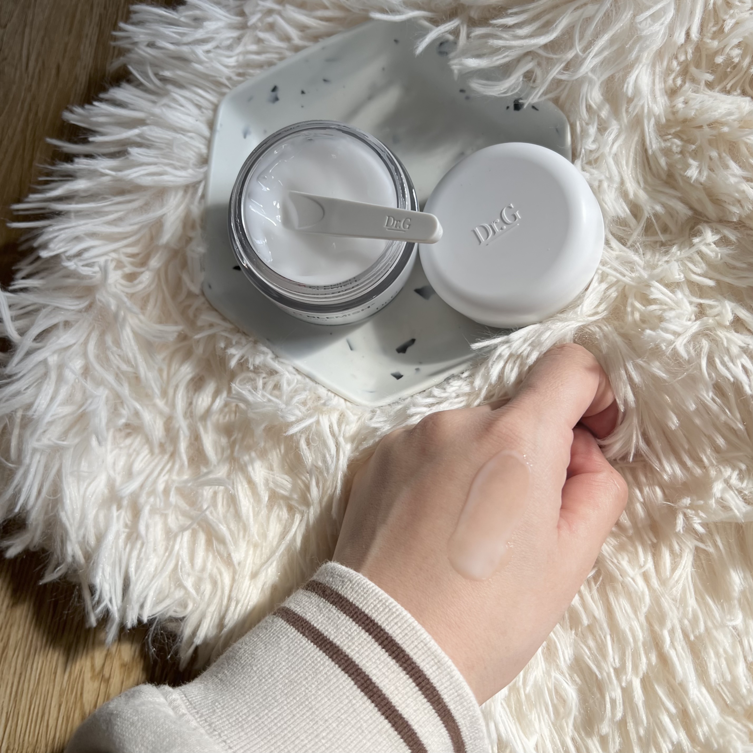 レッドブレミッシュ クリアスージングクリーム/Dr.G/フェイスクリームを使ったクチコミ（3枚目）