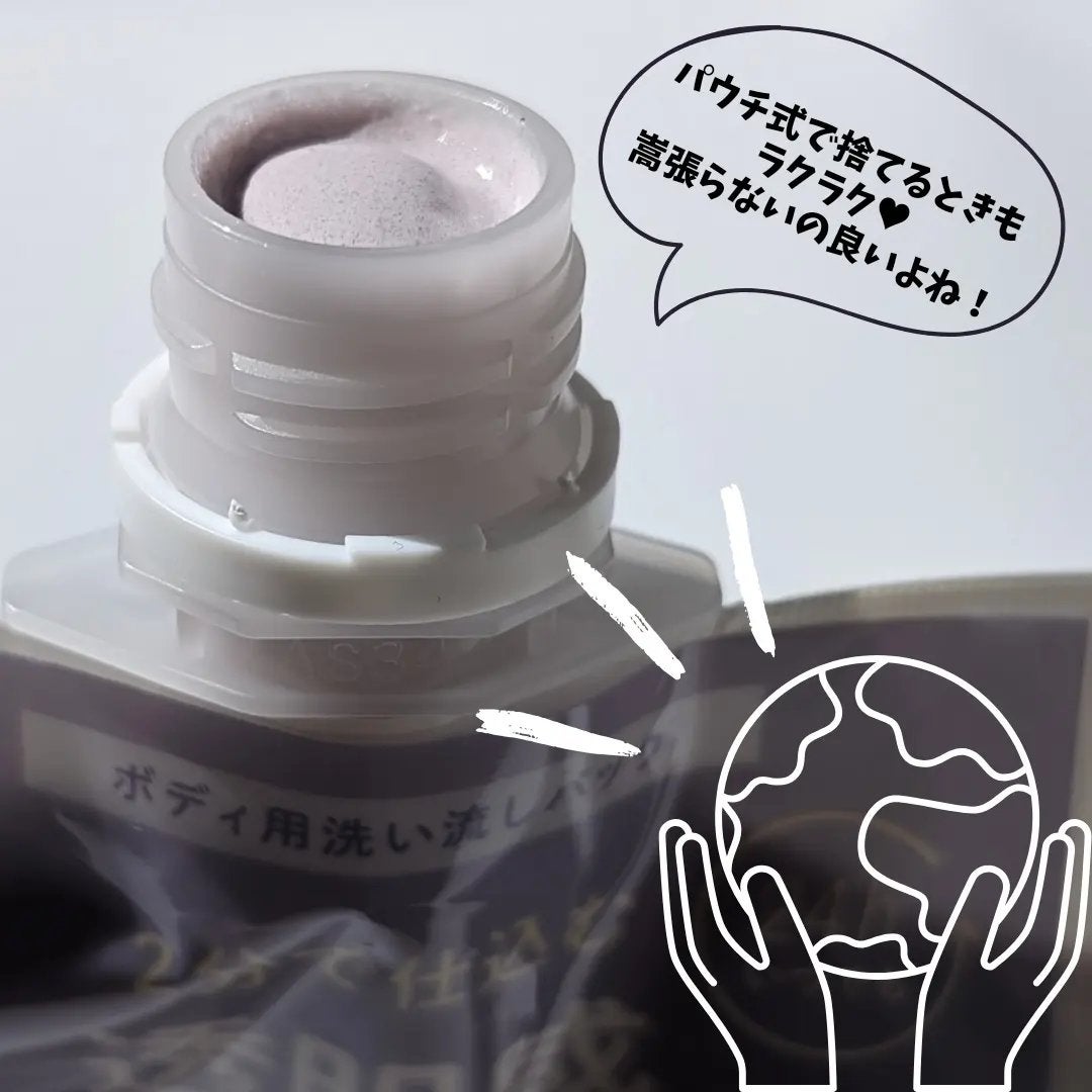 トーンアップスクラブパック/CandyDoll/ボディスクラブを使ったクチコミ(3枚目)