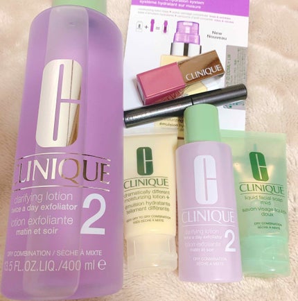 クラリファイング ローション 2/CLINIQUE/拭き取り化粧水を使ったクチコミ(1枚目)