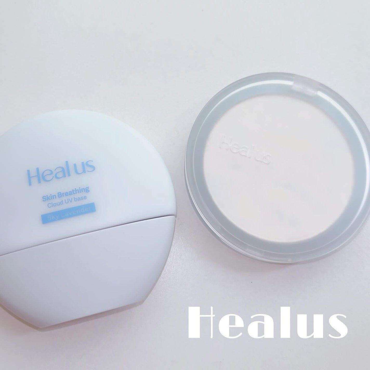 クラウドパウダー/Healus/プレストパウダーを使ったクチコミ(1枚目)