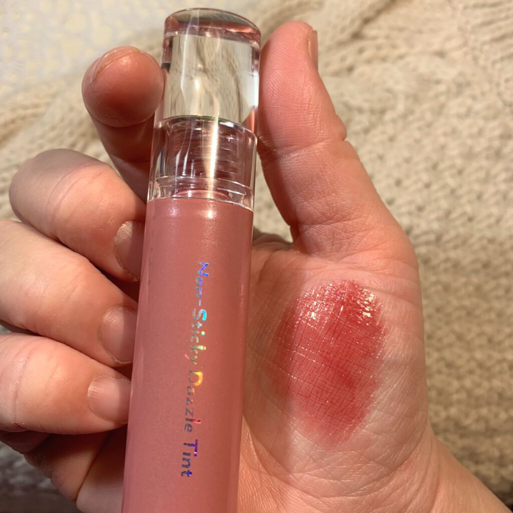 ノンスティッキーダズルティント/unleashia/リップティントを使ったクチコミ(2枚目)