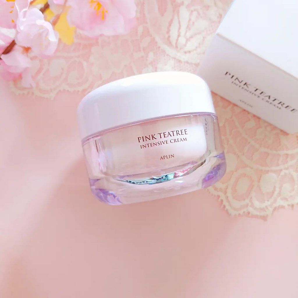 ピンクティーツリークリーム/APLIN/フェイスクリームを使ったクチコミ（1枚目）