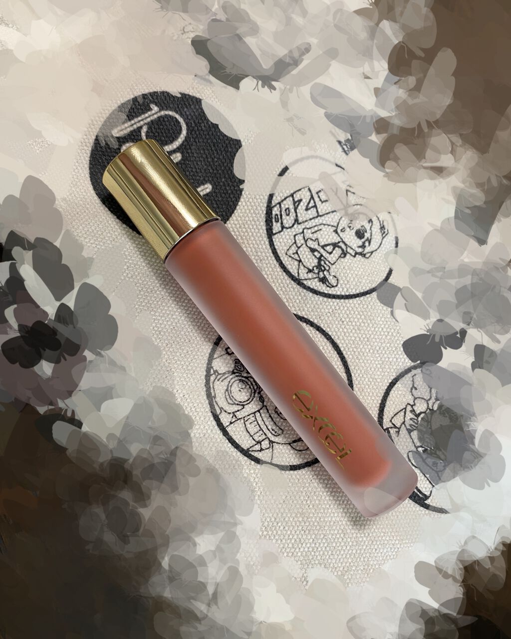 リップベルベティスト/excel/口紅を使ったクチコミ（1枚目）