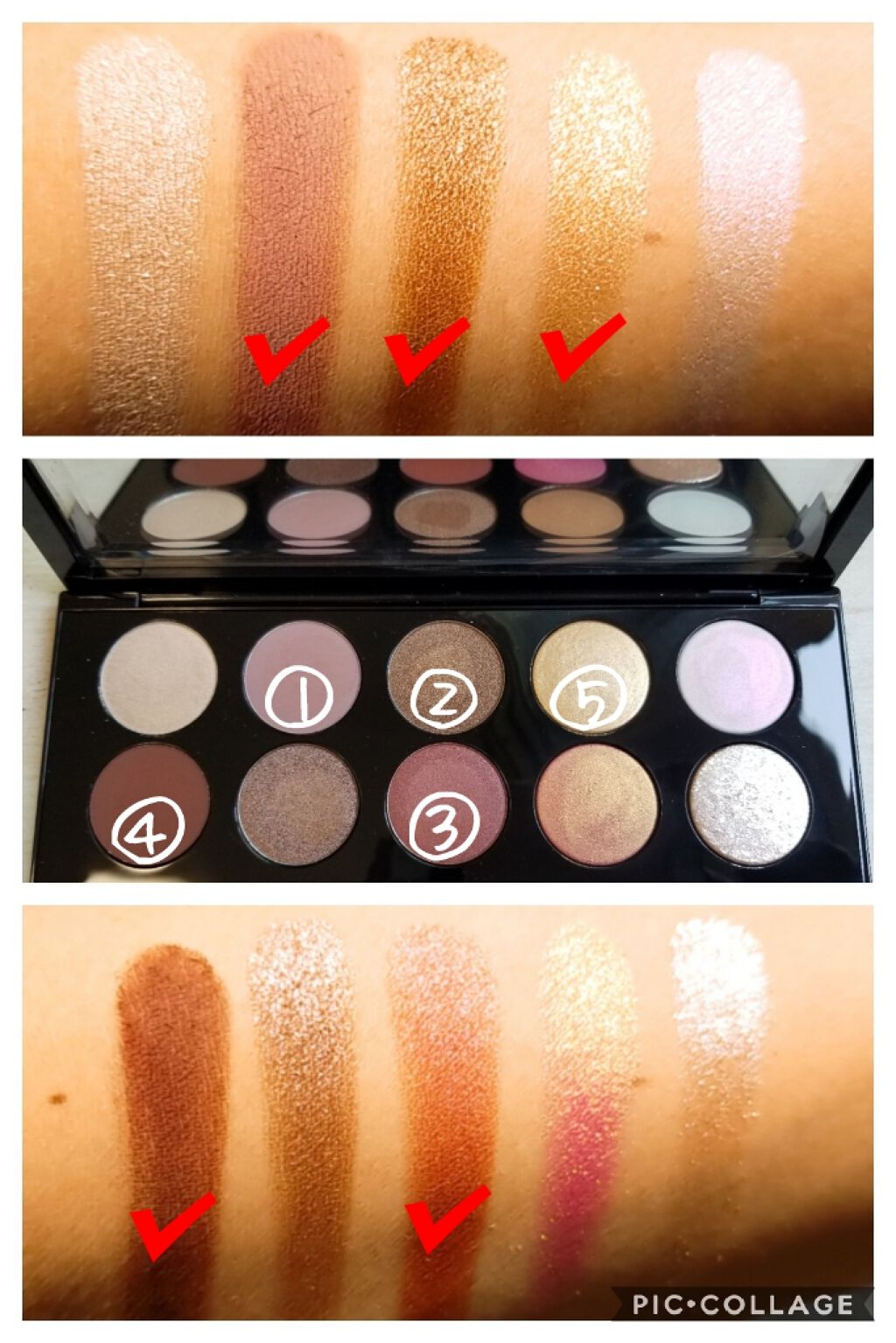 Mother Ship VII Divine Rose /PAT McGRATH LABS/アイシャドウパレットを使ったクチコミ(3枚目)