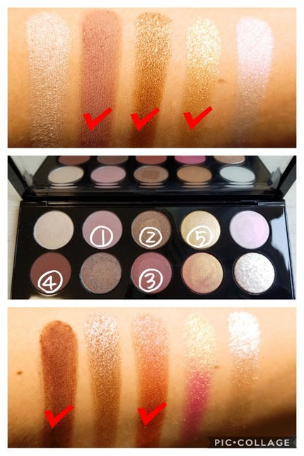 Pat アイシャドウパレット VII 試してみた】Mother Ship VII Divine Rose PAT McGRATH LABSの