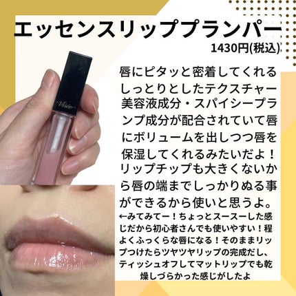 エッセンス リッププランパー/Visée/リッププランパーを使ったクチコミ(2枚目)