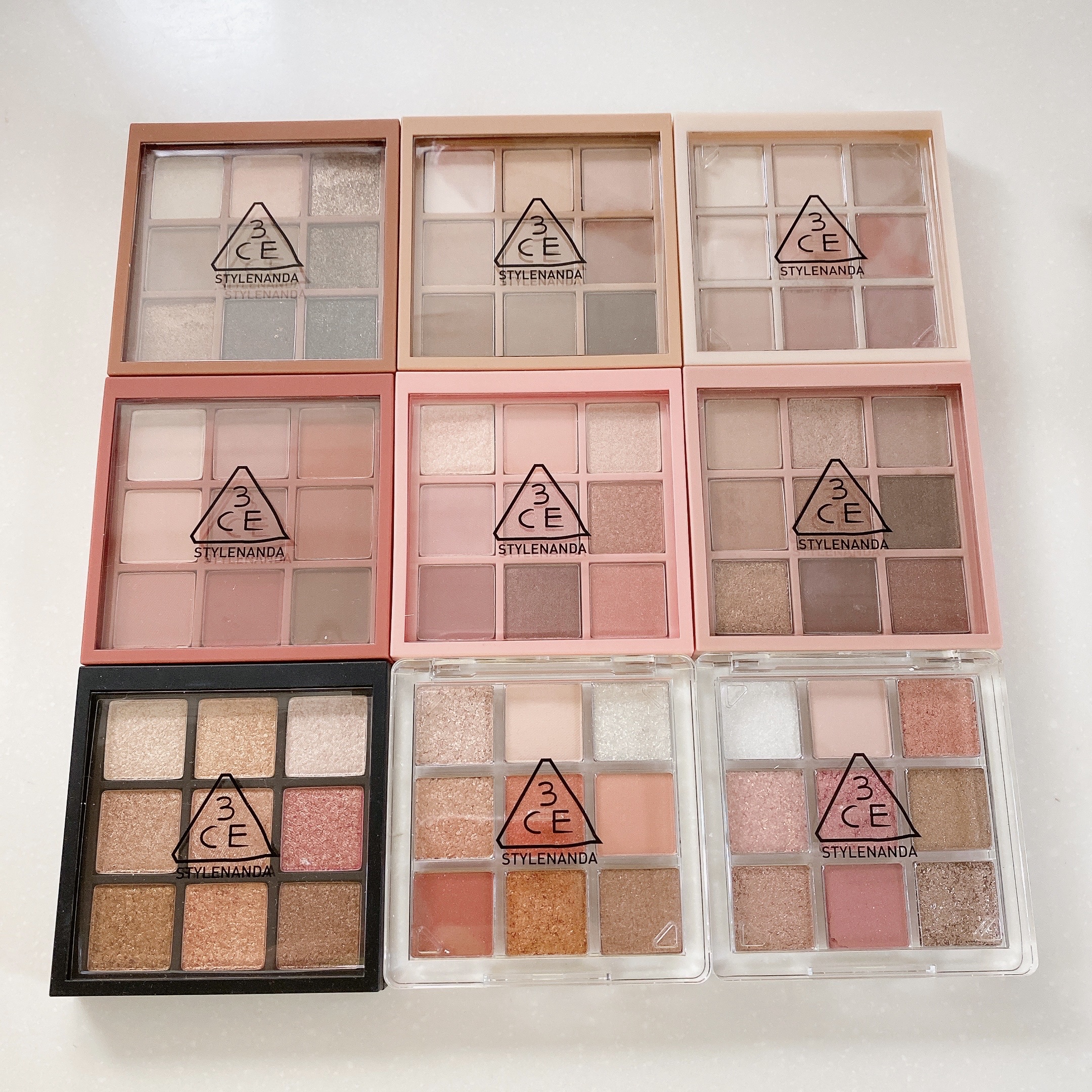 3CE マルチアイカラーパレット SHOT AGAIN/3CE/アイシャドウパレットを使ったクチコミ（2枚目）