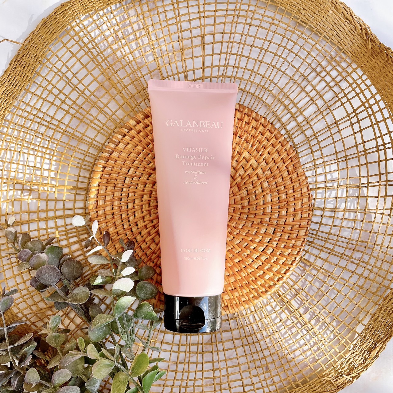 ビタシルクダメージリペアトリートメント（ローズブルーム）/ガランビュー/洗い流すヘアトリートメントを使ったクチコミ（1枚目）