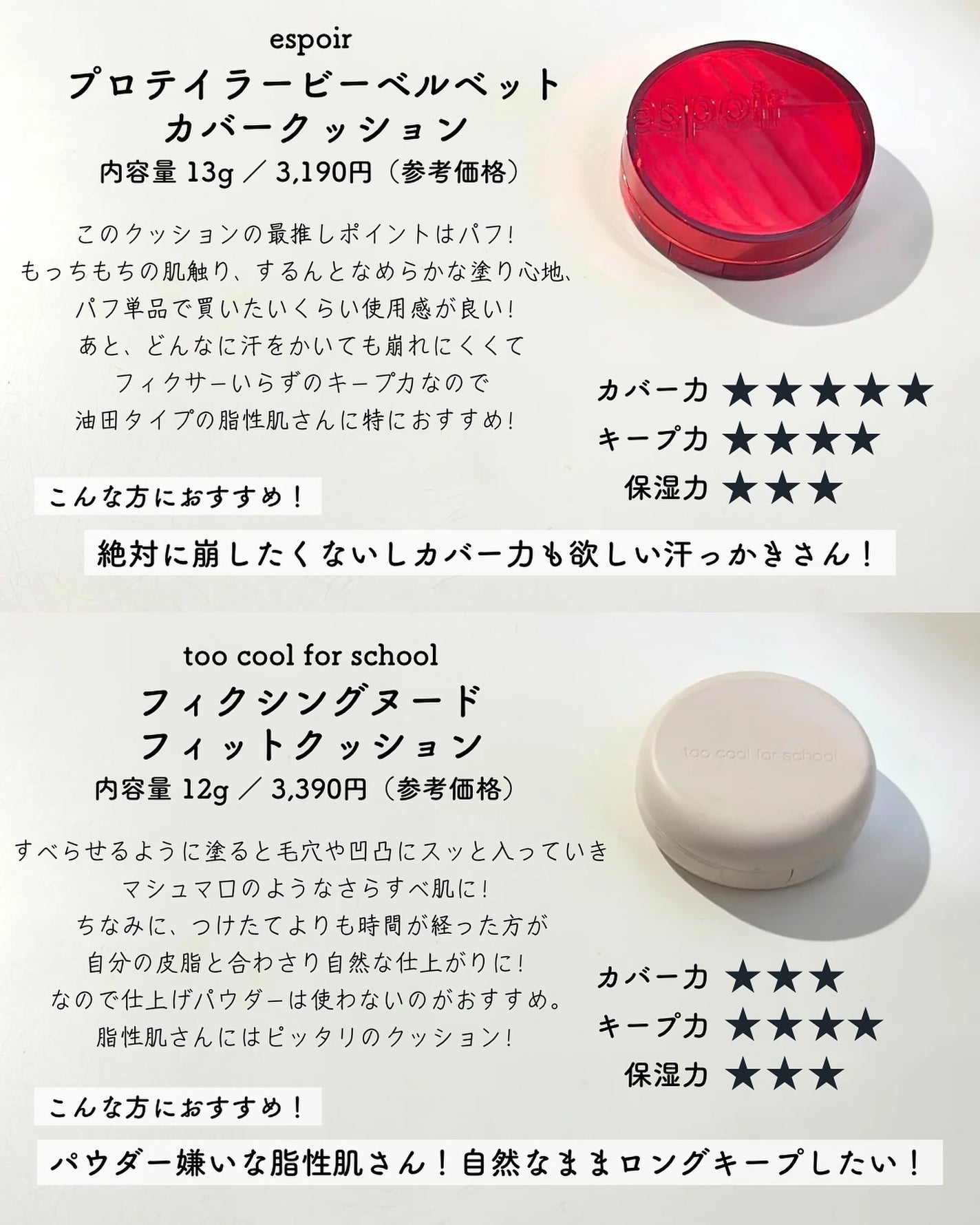 プロテーラービーベルベットカバークッション/espoir/クッションファンデーションを使ったクチコミ(5枚目)