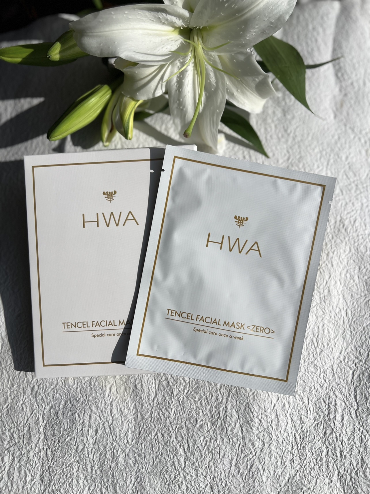 テンセルフェイシャルマスクZERO / HWA
