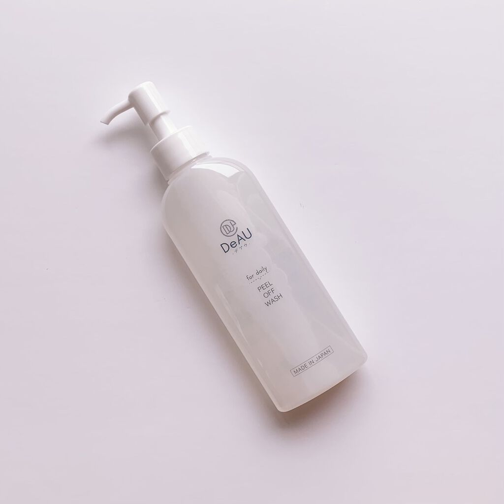 ピールオフウォッシュ/DeAU(デアウ)/泡洗顔を使ったクチコミ(1枚目)