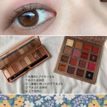 CHARM 16 COLOR EYESHADOW PALETTE/IMAGIC/アイシャドウパレットを使ったクチコミ（2枚目）