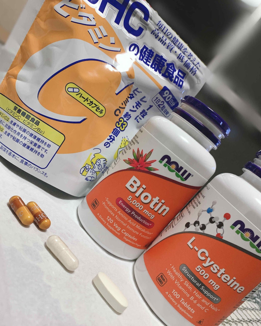 DHC ビタミンCハードカプセル/DHC/美容サプリメントを使ったクチコミ(1枚目)