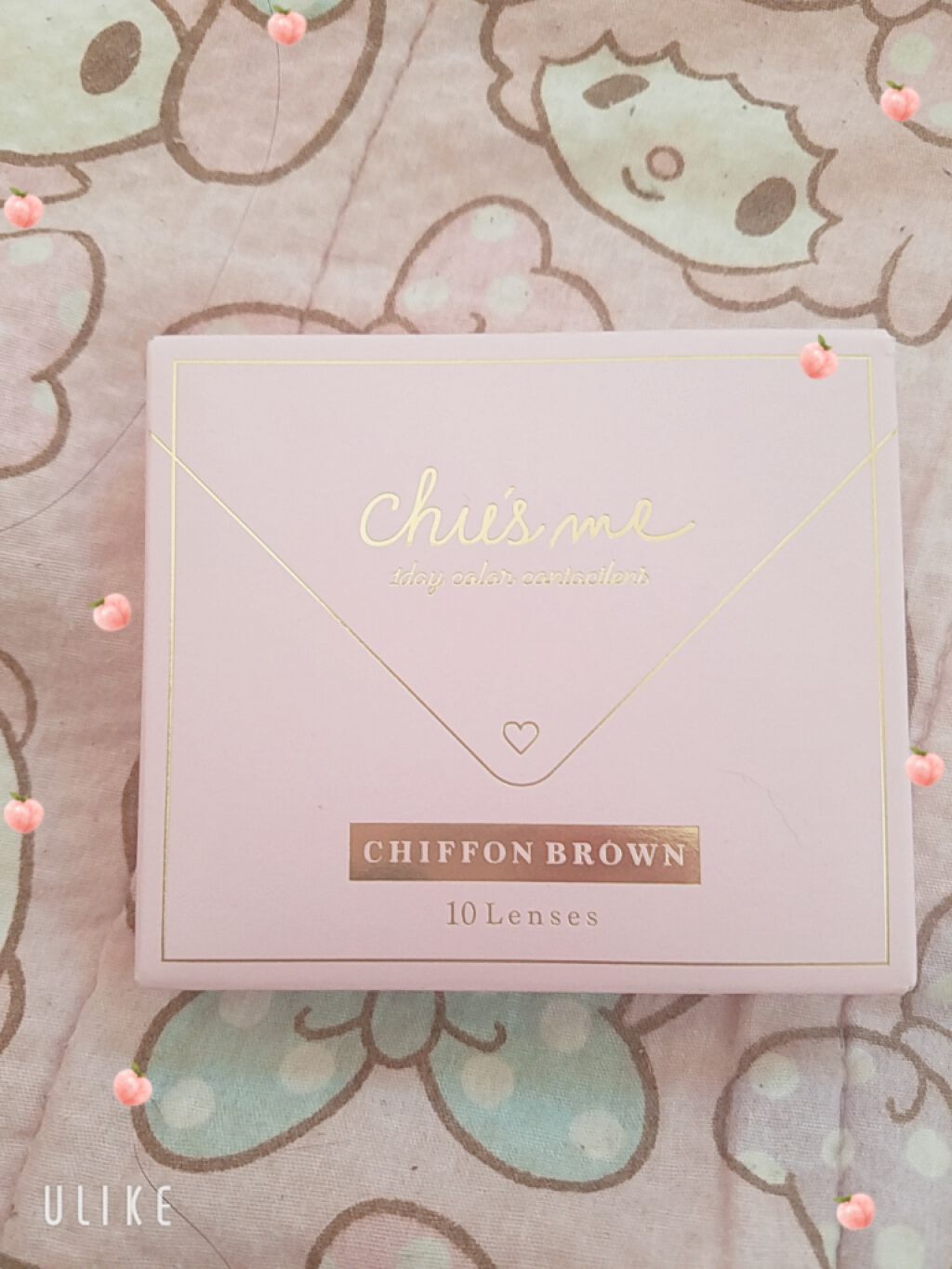 Chu's me 1day/Chu's me/ワンデー(1DAY)カラコンを使ったクチコミ(1枚目)