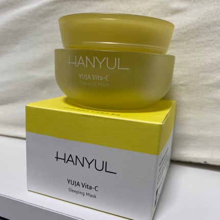 月光ゆず睡眠パック(旧バージョン)/HANYUL(ハンユル)/フェイスクリームを使ったクチコミ(1枚目)