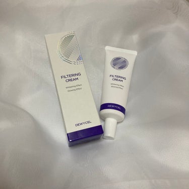 DEWYCEL フィルタリングクリームのクチコミ「DEWYCEL様から頂きました！

SPF50 + PA ++++  40ml


素肌のよう.....」（1枚目）