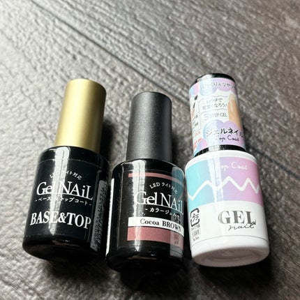BRG ジェルネイル/DAISO/ジェルネイルを使ったクチコミ(3枚目)