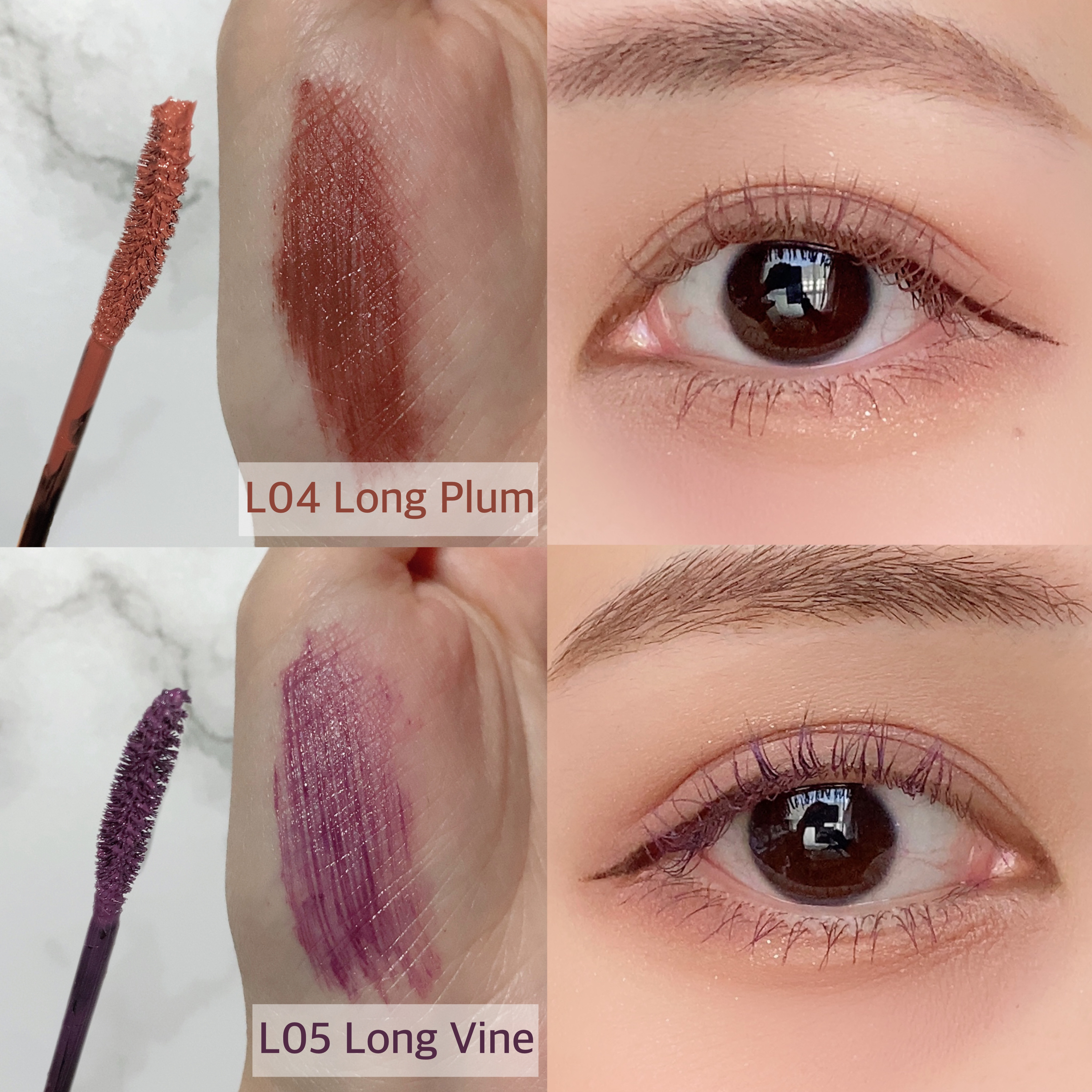 ハンオールフィックスマスカラ/rom&nd/マスカラを使ったクチコミ（2枚目）