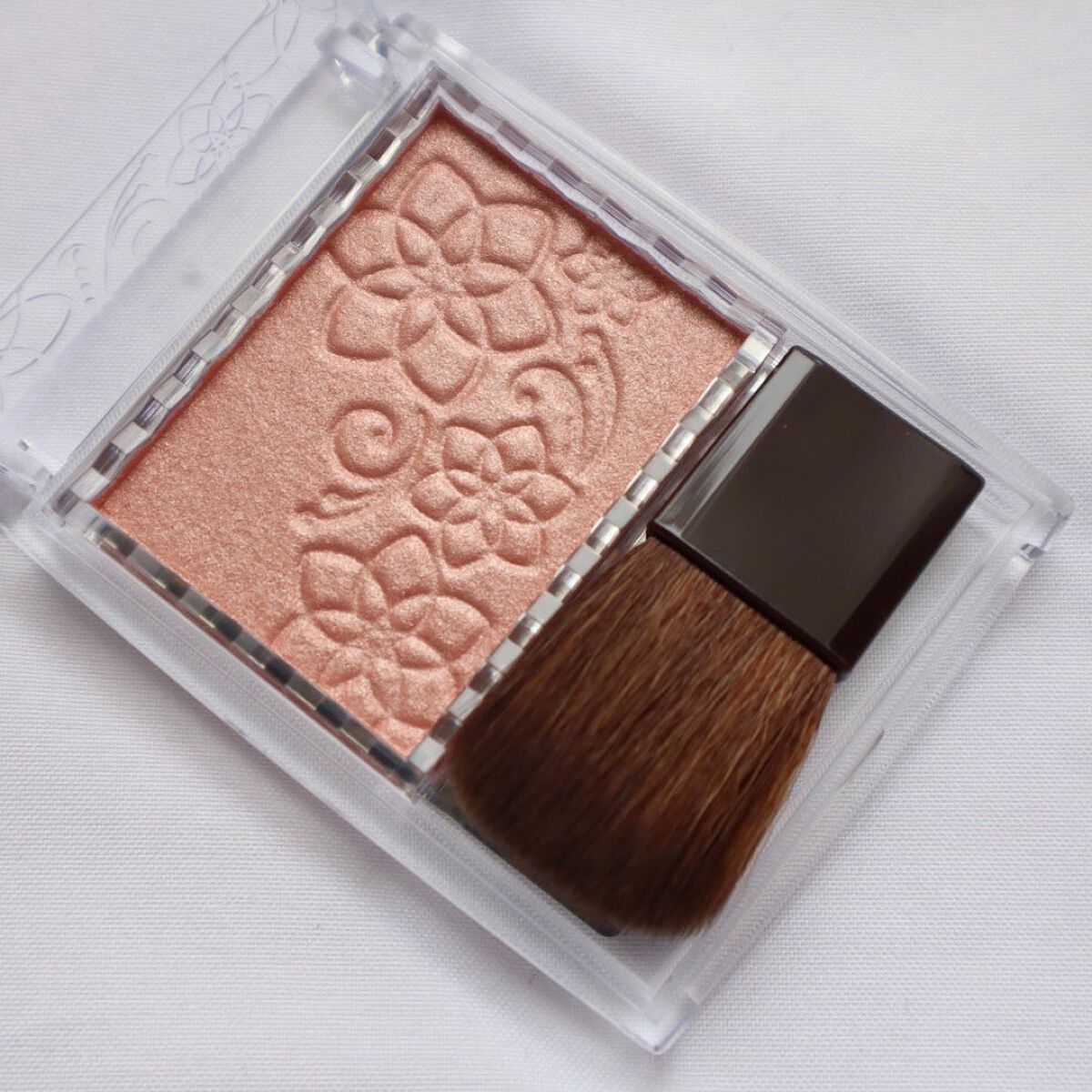 パールグロウチーク/CEZANNE/パウダーチークを使ったクチコミ(2枚目)