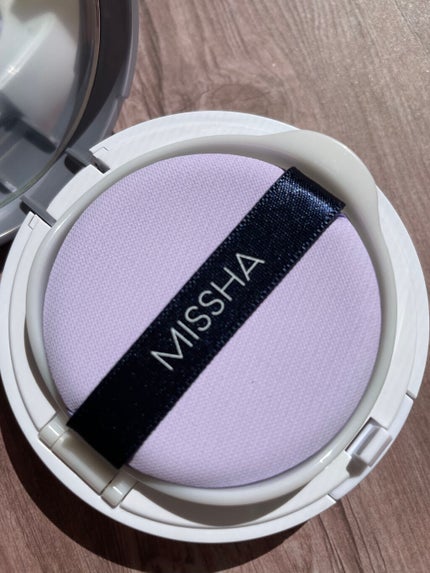 M クッションベース(ミント)/MISSHA/化粧下地を使ったクチコミ(4枚目)