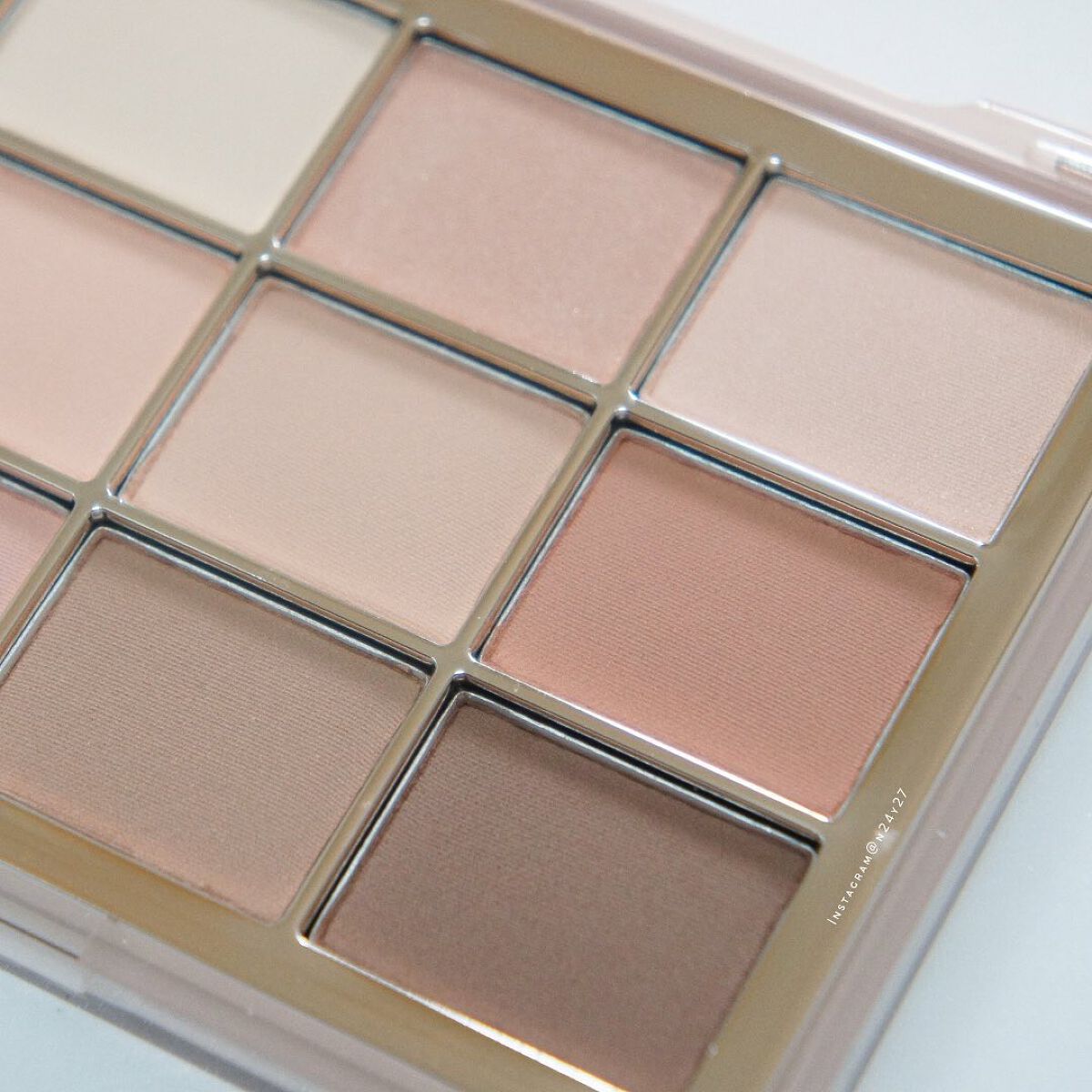 ソフトブラーリングアイパレット 06.アプリコットブラーリング/wakemake/アイシャドウパレットを使ったクチコミ（3枚目）