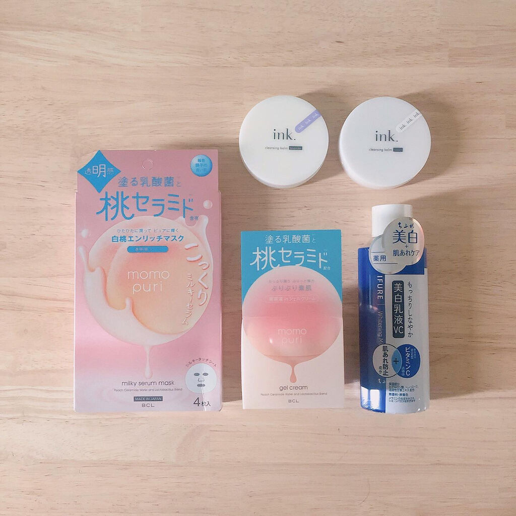 潤いジェルクリーム/ももぷり/オールインワン化粧品を使ったクチコミ（1枚目）