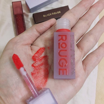 ダブルレイヤー オーバーベルベット/BLACK ROUGE/口紅を使ったクチコミ(3枚目)