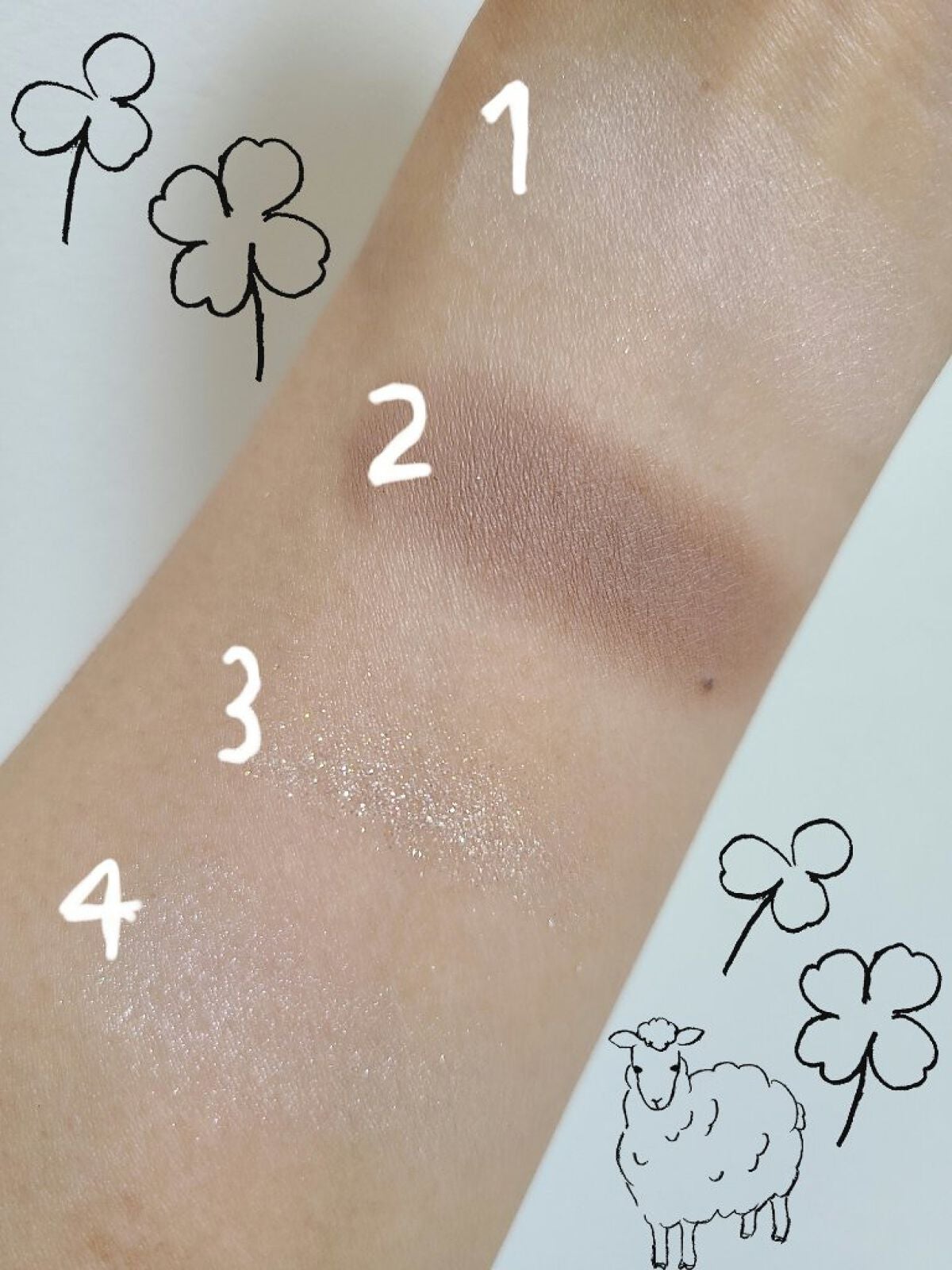 THE アイパレR/b idol/アイシャドウパレットを使ったクチコミ(3枚目)