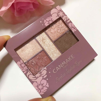 パーフェクトスタイリストアイズ/キャンメイク/アイシャドウパレットを使ったクチコミ(1枚目)