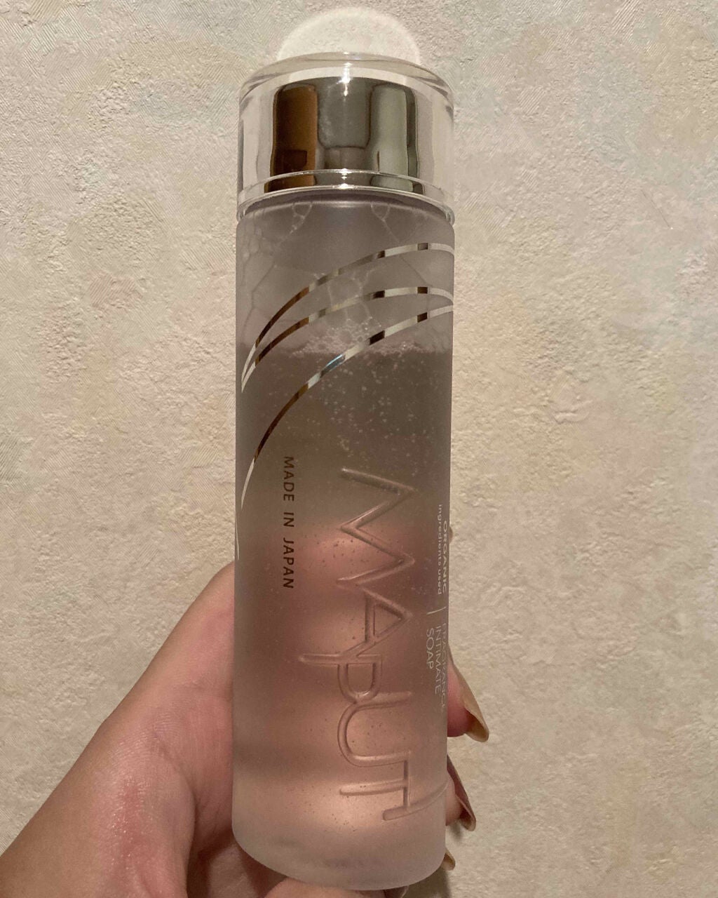 オーガニックフレグランスインティメイトソープ MAPUTI/MAPUTI/デリケートゾーンケアを使ったクチコミ(1枚目)