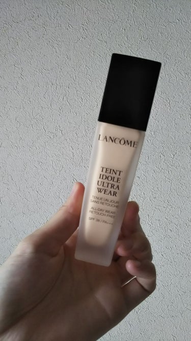 タンイドル ウルトラ ウェア リキッド/LANCOME/リキッドファンデーションを使ったクチコミ（1枚目）