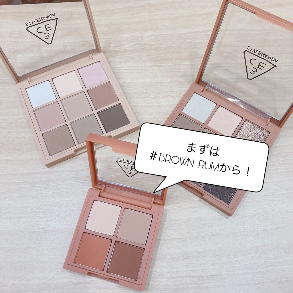 3CE マルチアイカラーパレット/3CE/アイシャドウパレットを使ったクチコミ（2枚目）