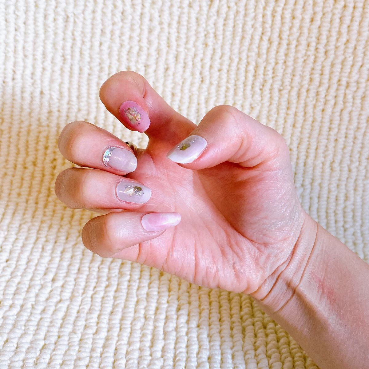 リアルジェルネイルシール/BEAUTY AVENUE/ネイルシールを使ったクチコミ(4枚目)