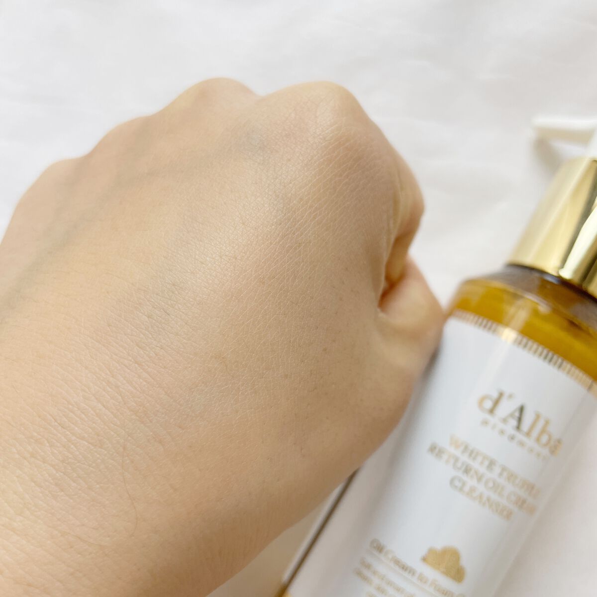 ホワイトトリュフリターンオイルクリームクレンザー/ダルバ/クレンジングを使ったクチコミ(6枚目)