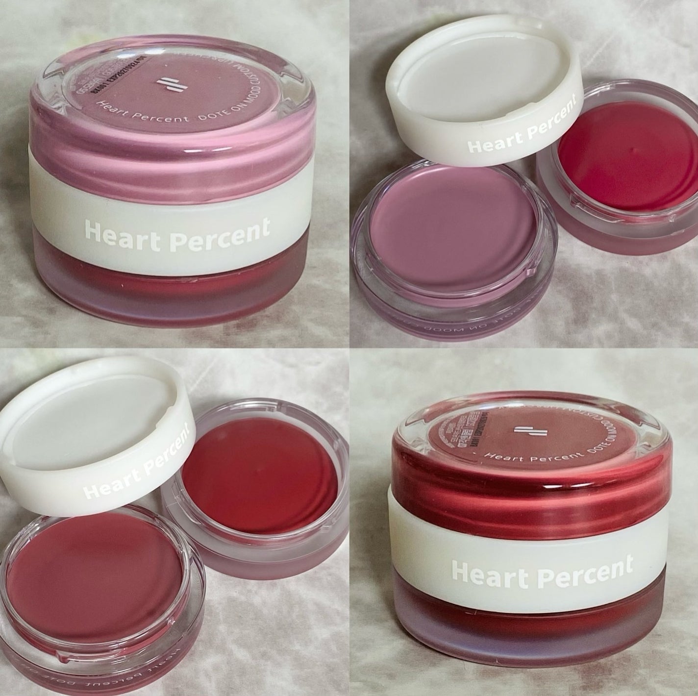 ドットオンムード・カスタム・リップアンドチーク/Heart Percent/ジェル・クリームチークを使ったクチコミ(1枚目)
