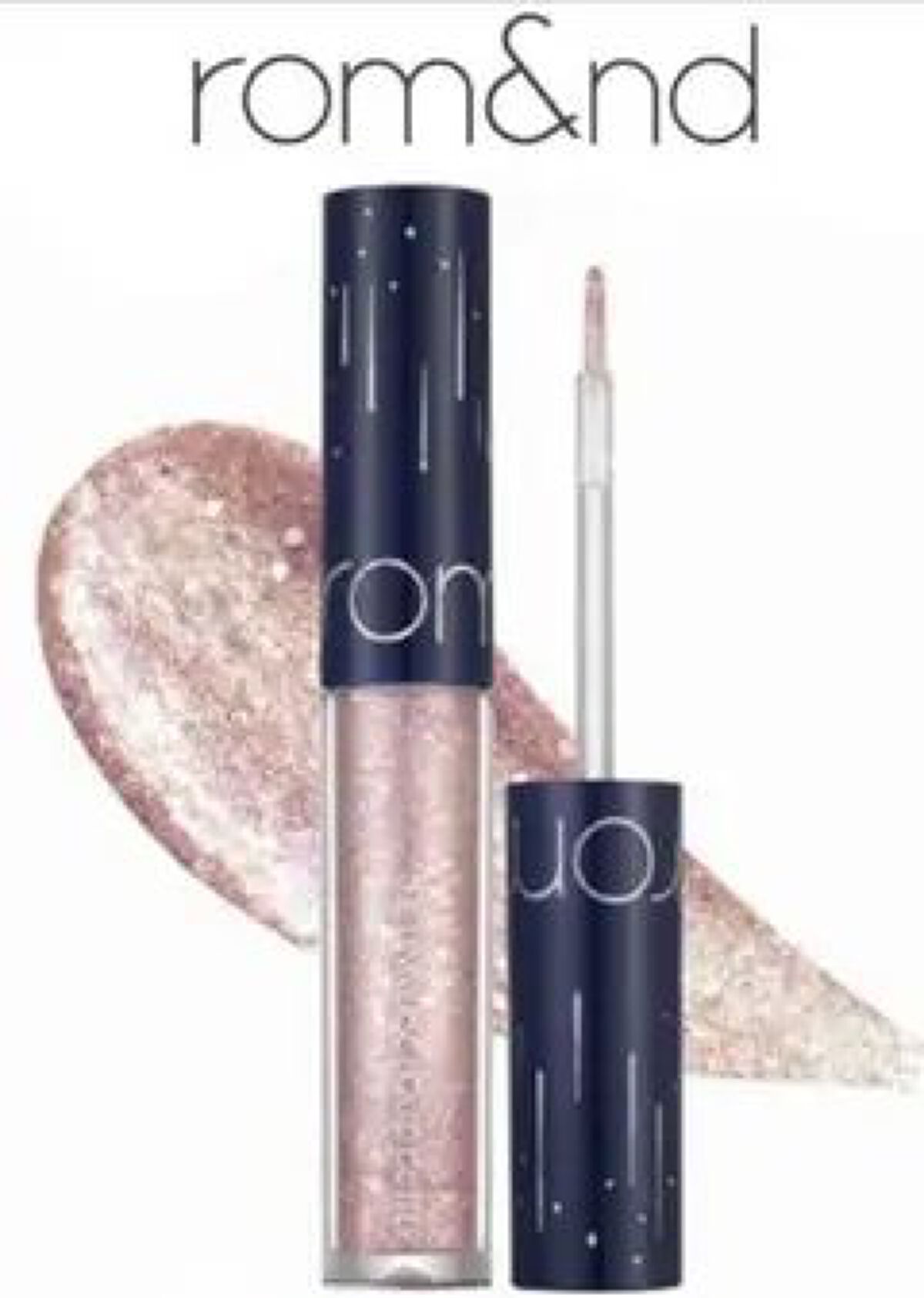 リキッド グリッター シャドウ/rom&nd/グリッターを使ったクチコミ（1枚目）