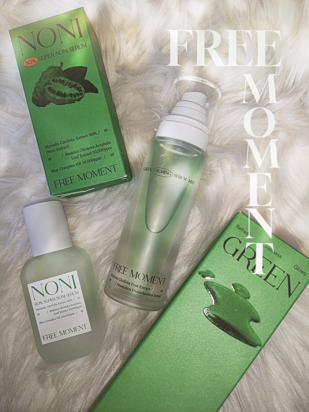 グリーンカーミングセラムミスト/Free Moment /ミスト状化粧水を使ったクチコミ(1枚目)