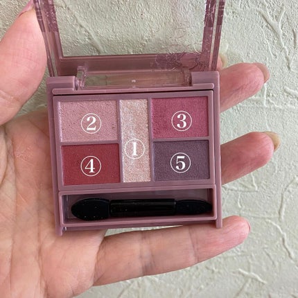 パーフェクトスタイリストアイズ/キャンメイク/アイシャドウパレットを使ったクチコミ(2枚目)