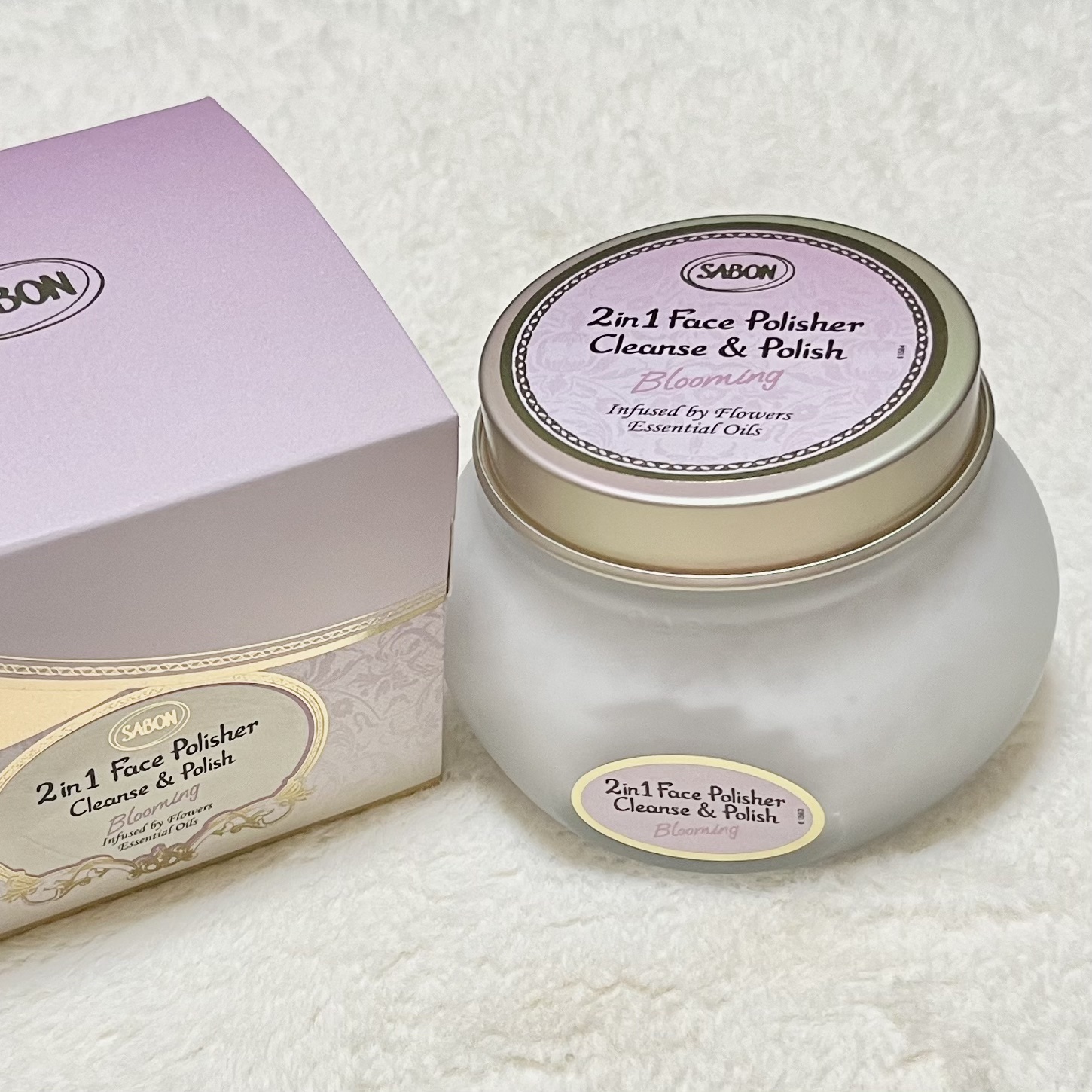フェイスポリッシャー ブルーミング/SABON/スクラブ・ゴマージュを使ったクチコミ（1枚目）