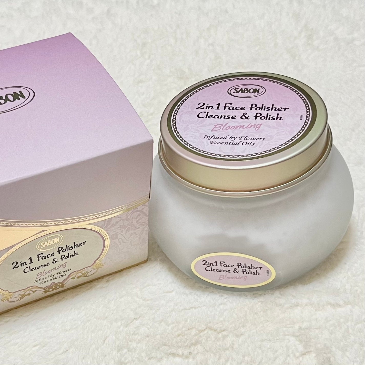 フェイスポリッシャー ブルーミング/SABON/スクラブ・ゴマージュを使ったクチコミ(1枚目)