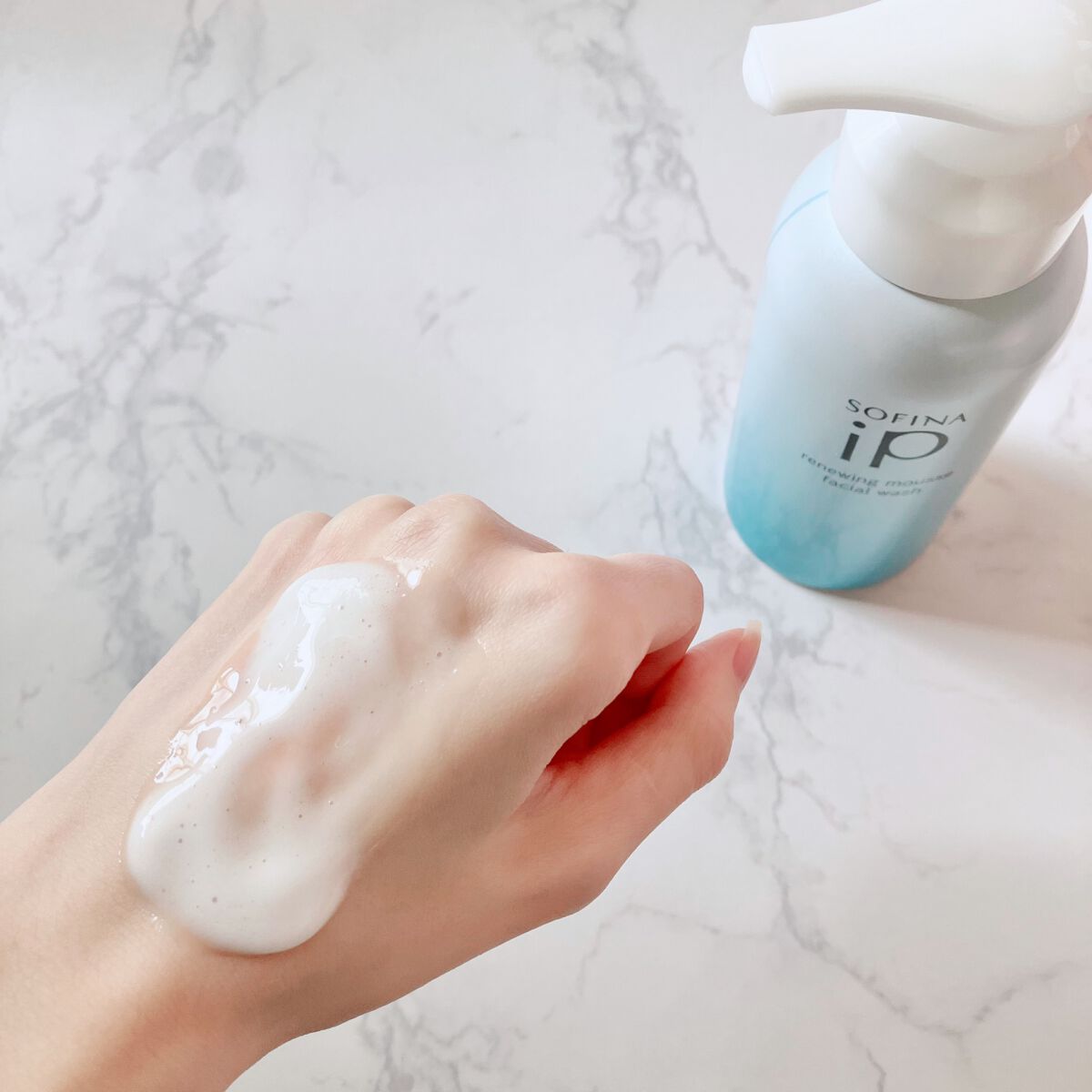 ソフィーナ iP リニュー ムース ウォッシュ/SOFINA iP/洗顔フォームを使ったクチコミ(3枚目)